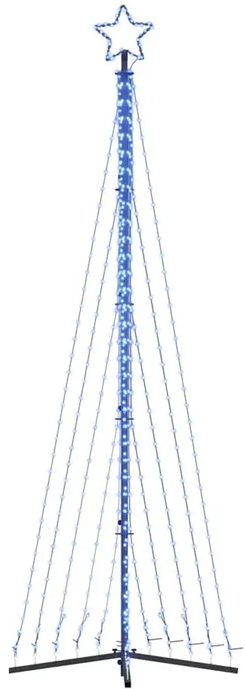 Árvore de Natal LED 495 LEDs Azul 300,5 cm