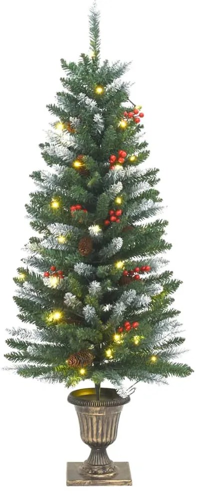 4 pcs conjunto de decorações de Natal para porta PVC