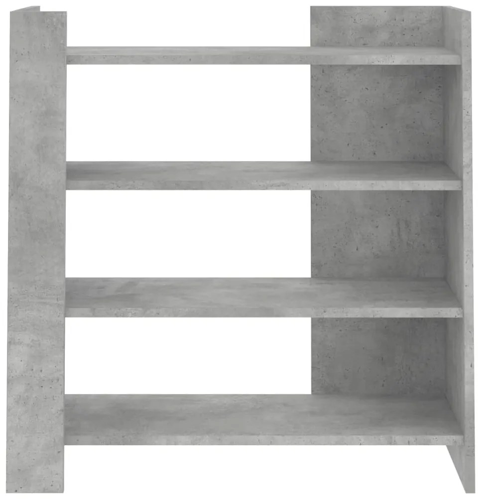 Aparador 73,5x35x75 cm derivados de madeira cinzento cimento
