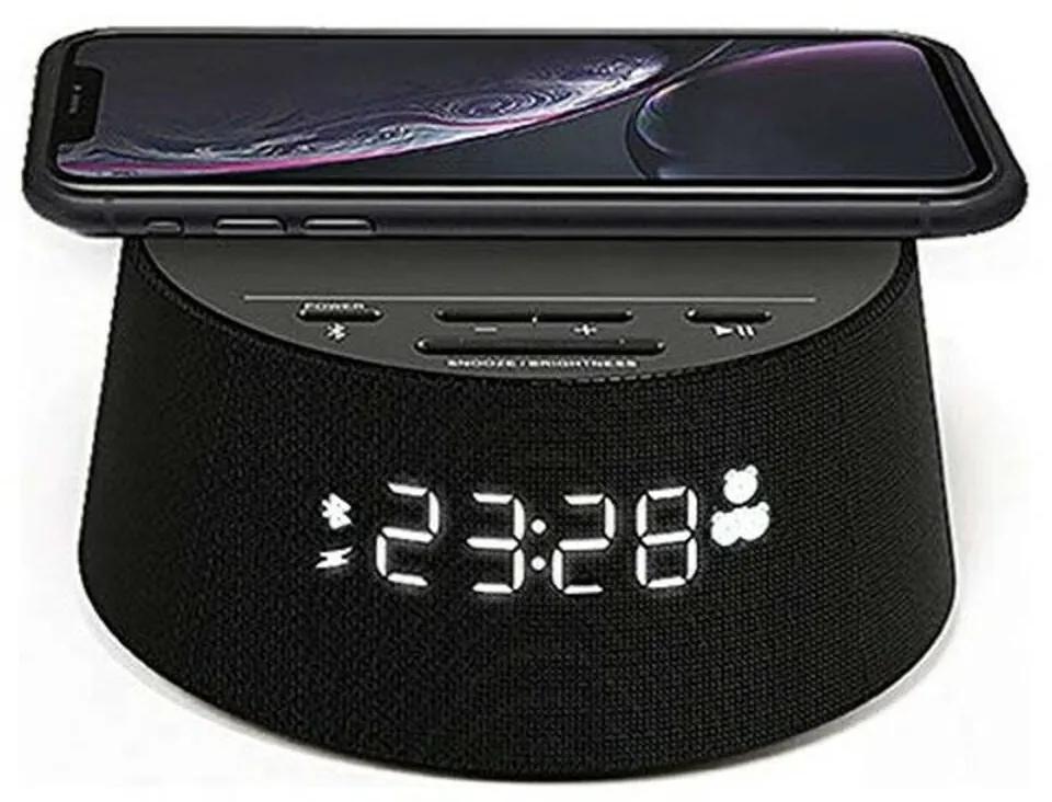 Relógio Despertador com Carregador sem Fios Philips TAPR702/12 FM Bluetooth Preto