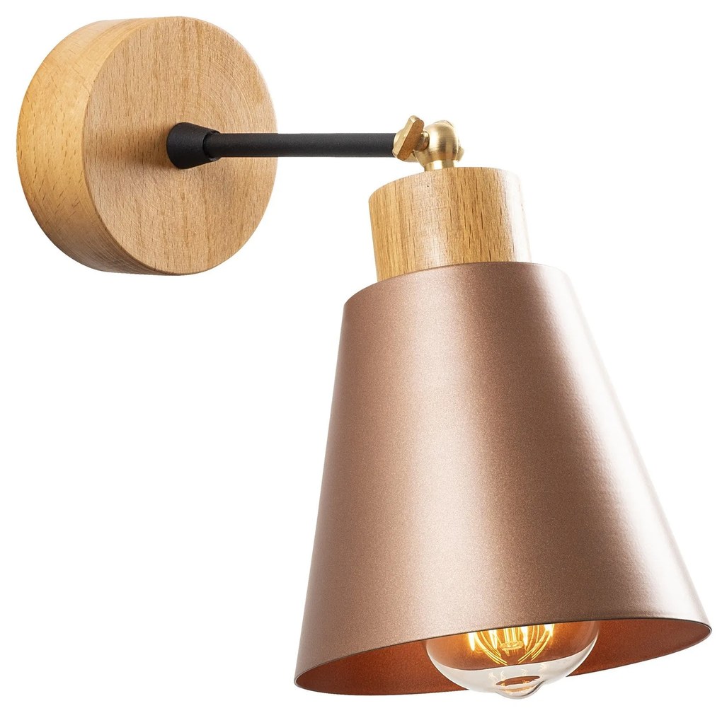 Candeeiro de Parede Manavgat – Cobre – 14 cm