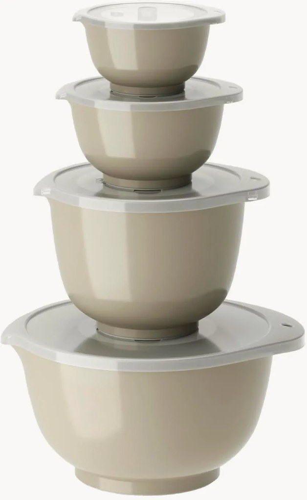 Taças de mistura com tampas New Margrethe, conjunto de 8