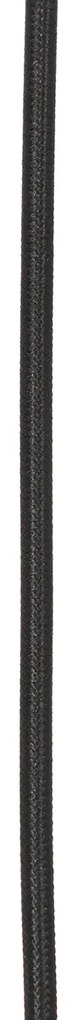 Art Deco hanglamp goud met opaal glas incl. rail adapter wit 1-fase - Slimline Flore Art Deco
