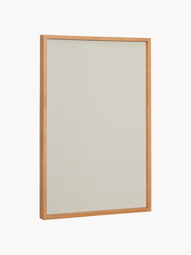 Painel com moldura em madeira de carvalho Collage