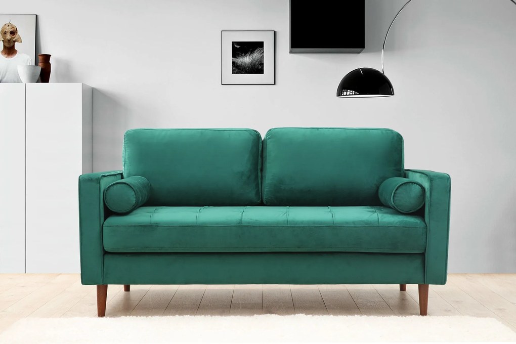 Sofá de 2 Lugares Rome – Verde – 175x90x70 cm