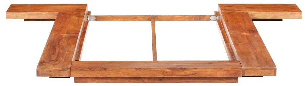 Estrutura p/ futon japonês madeira acácia maciça 100x200 cm