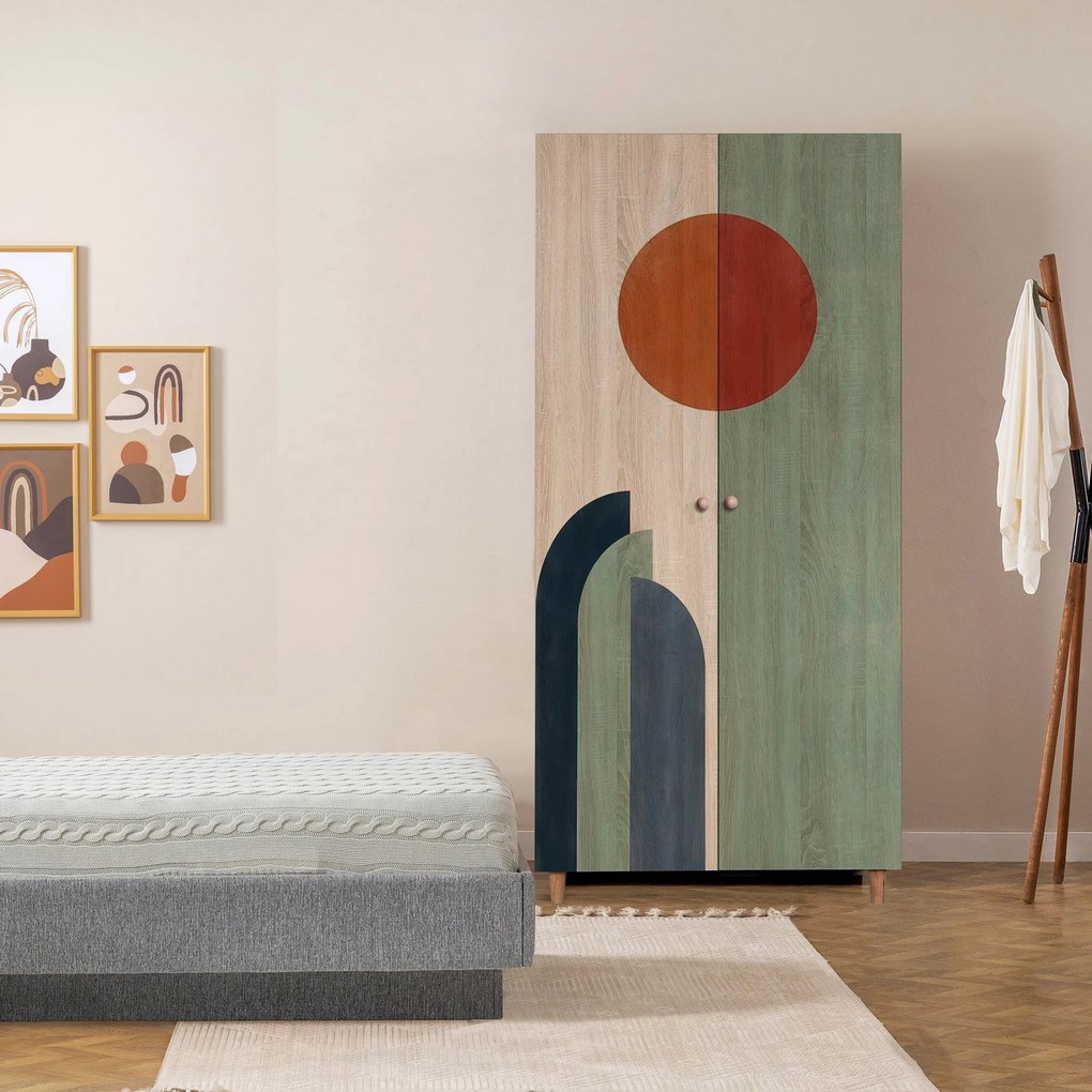 Roupeiro Lidya – Sonomo – 90x192x52 cm