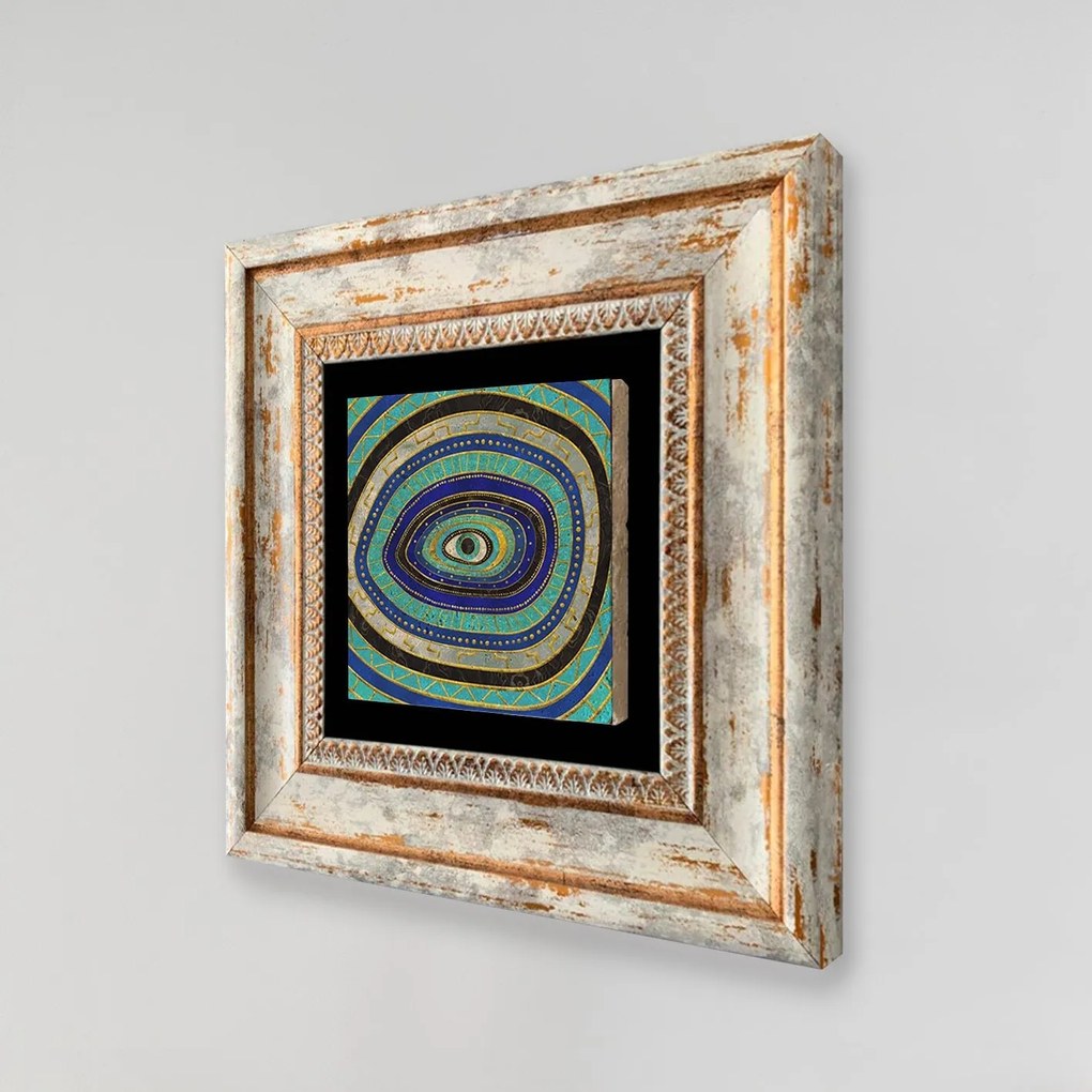 Quadro Decorativo emoldurado TC11315 – Multicolor – 20 x 20 cm