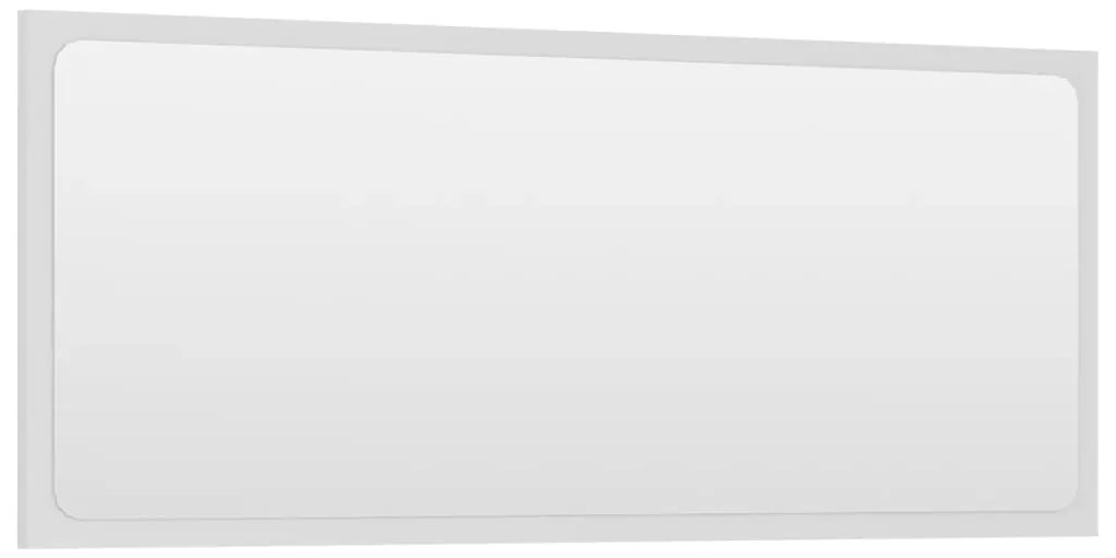 Conjunto de móveis de casa de banho derivados de madeira branco