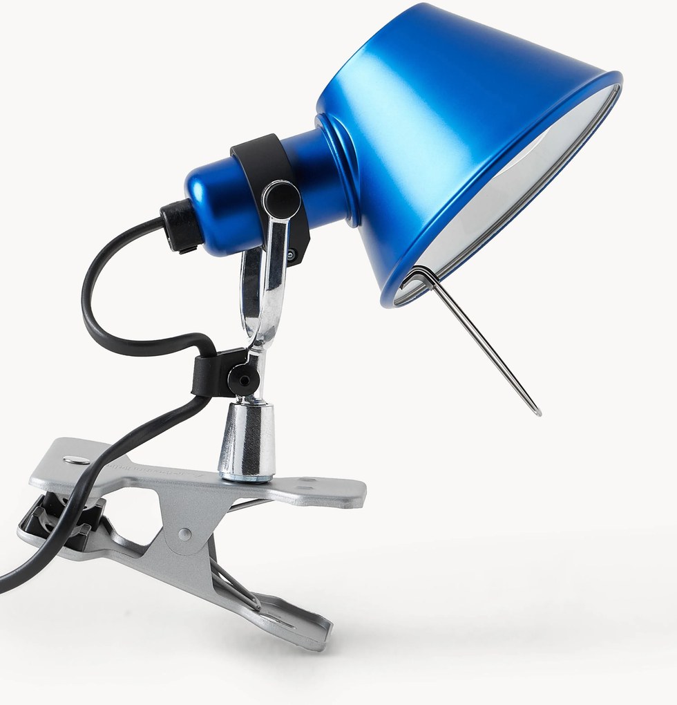 Candeeiro de secretária pequeno com fixação Tolomeo Micro Pinza