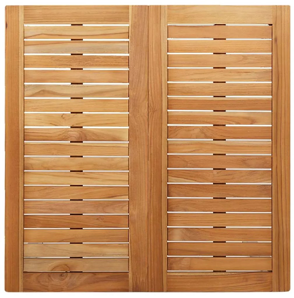 Mesa de Jantar 90x90x74.5 cm Madeira Sólida de Teca