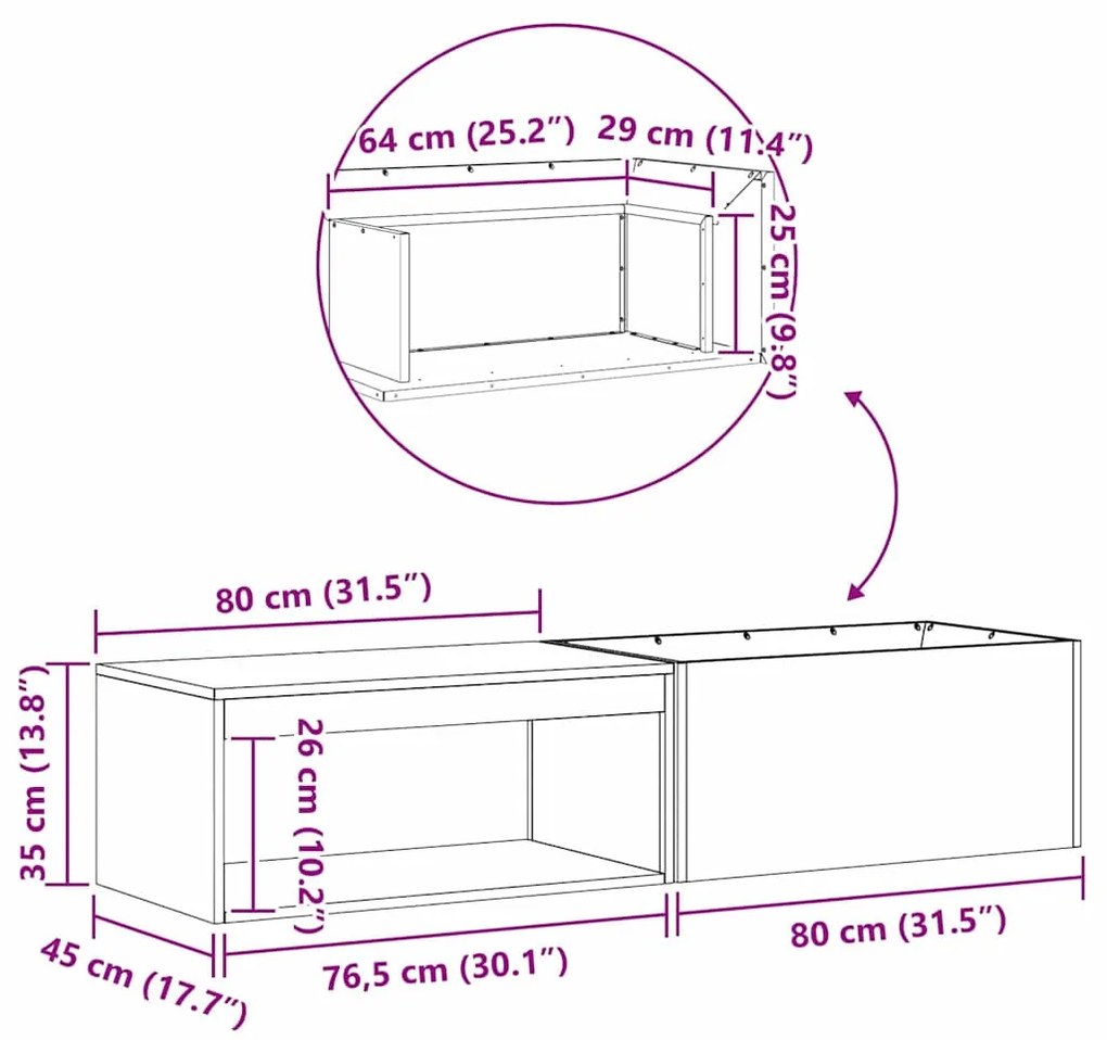 Fogueira vidaXL com Armazenamento de Lenha Preto 160x45x35 cm Aço