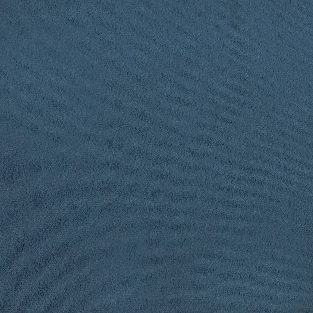 Cadeiras de jantar 4 pcs veludo azul