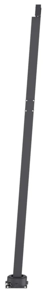 Toldo retrátil manual independente 350x250 cm cor creme