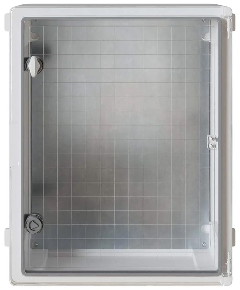 Armário de Controle IP65 À Prova d'Água Cinza 40x17,5x50 cm Plástico A