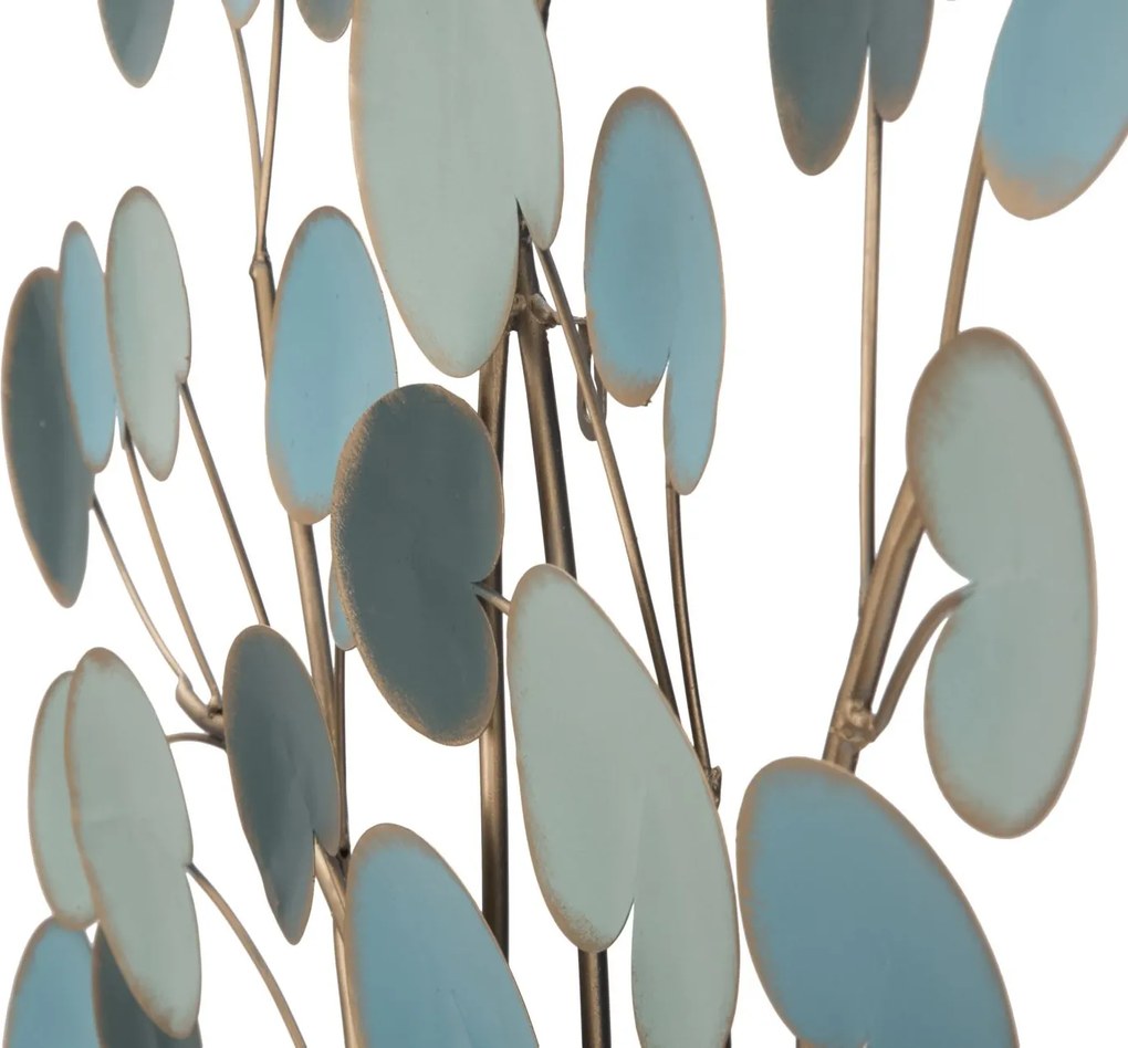 DECORAÇÃO DE PAREDE 89X2,5X90 CM AZUL