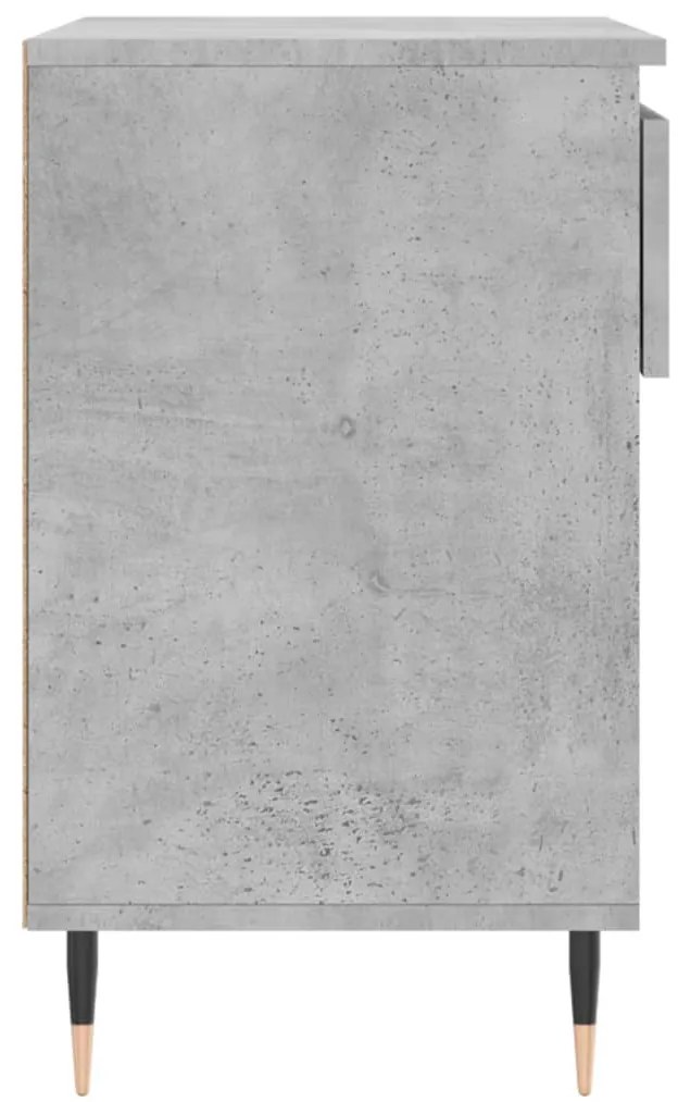 Sapateira 70x36x60 cm derivados de madeira cinzento cimento