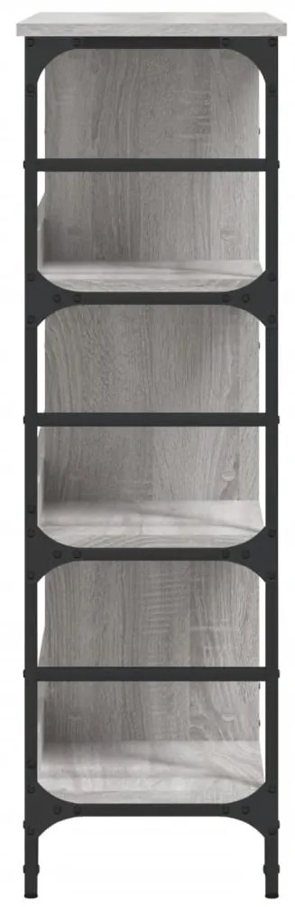 Aparador 102x32x103,5 cm derivados de madeira cinzento sonoma