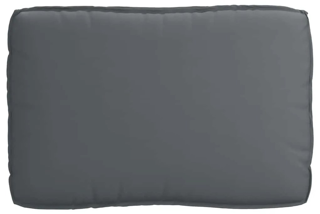 Conjunto de Almofadas de Palete com 2 Peças em Tecido Oxford Antracite