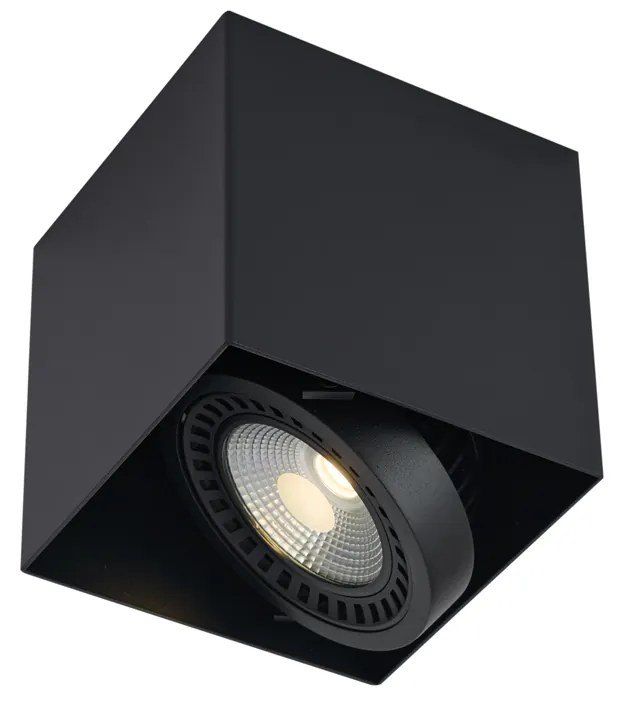 Foco de superfície moderno preto com LED regulável - Dionysos