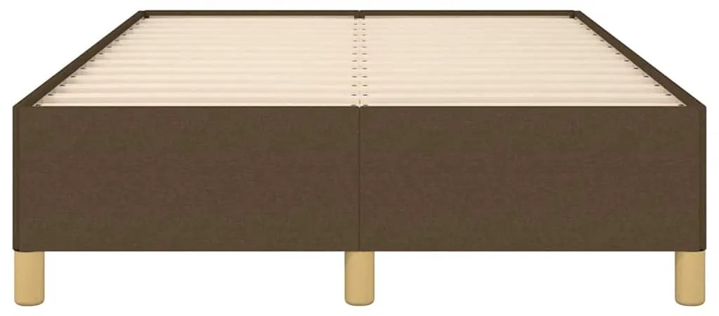 Estrutura de cama sem colchão 120x190cm castanho escuro