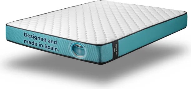 Colchão viscoelástico Flow PureVital 2900 80x190 multicamadas VisComfort 21 cm altura