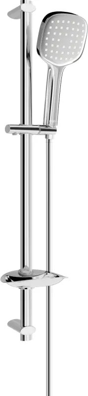 Mexen DB33 conjunto de chuveiro deslizante, cromado - 785334584-00