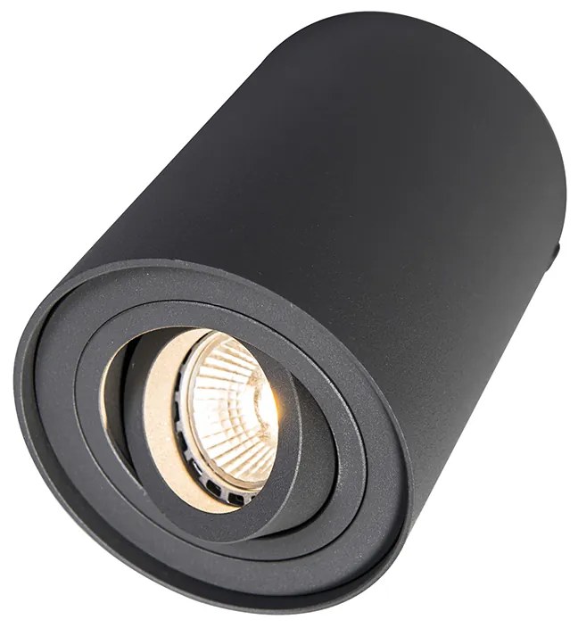 LED Conjunto de 6 focos inteligentes cinzento escuro com Wi-Fi GU10 - Rondoo up Moderno,Design