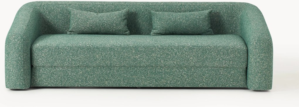 Sofá-cama em bouclé Eliot (3 lugares)