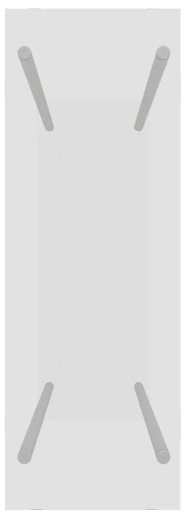 Suporte para lenha 80x35x100 cm vidro temperado transparente