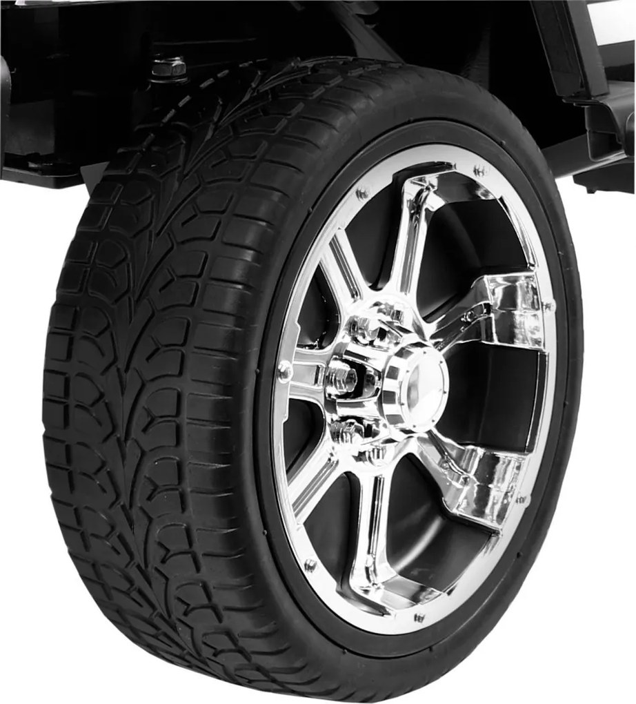 Jipe elétrico para Crianças NEW Raptor DRIFTER 4 x 4, 12V Rodas Espuma EVA, Assento couro Rosa