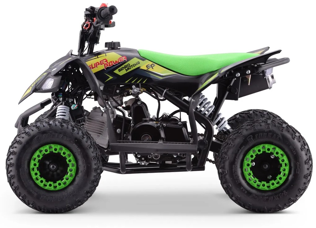 Moto 4 Gasolina 110cc para crianças ATV Motors SUPER POWER Verde