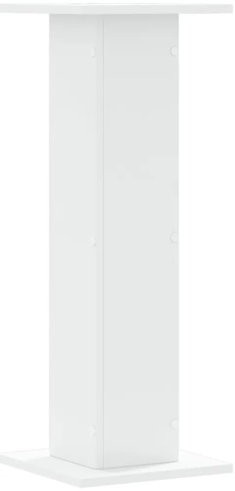 Suportes p/ plantas 2 pcs 30x30x80 cm derivados madeira branco