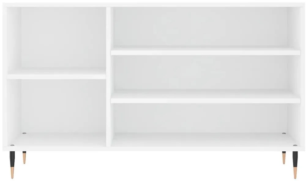 Sapateira Raika - Com 5 Prateleiras - Cor Branco - 102x36x60 cm - Deri