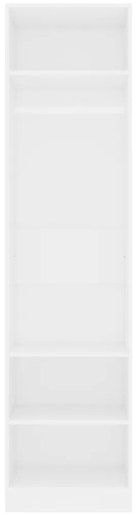 Roupeiro 50x50x200 cm contraplacado branco