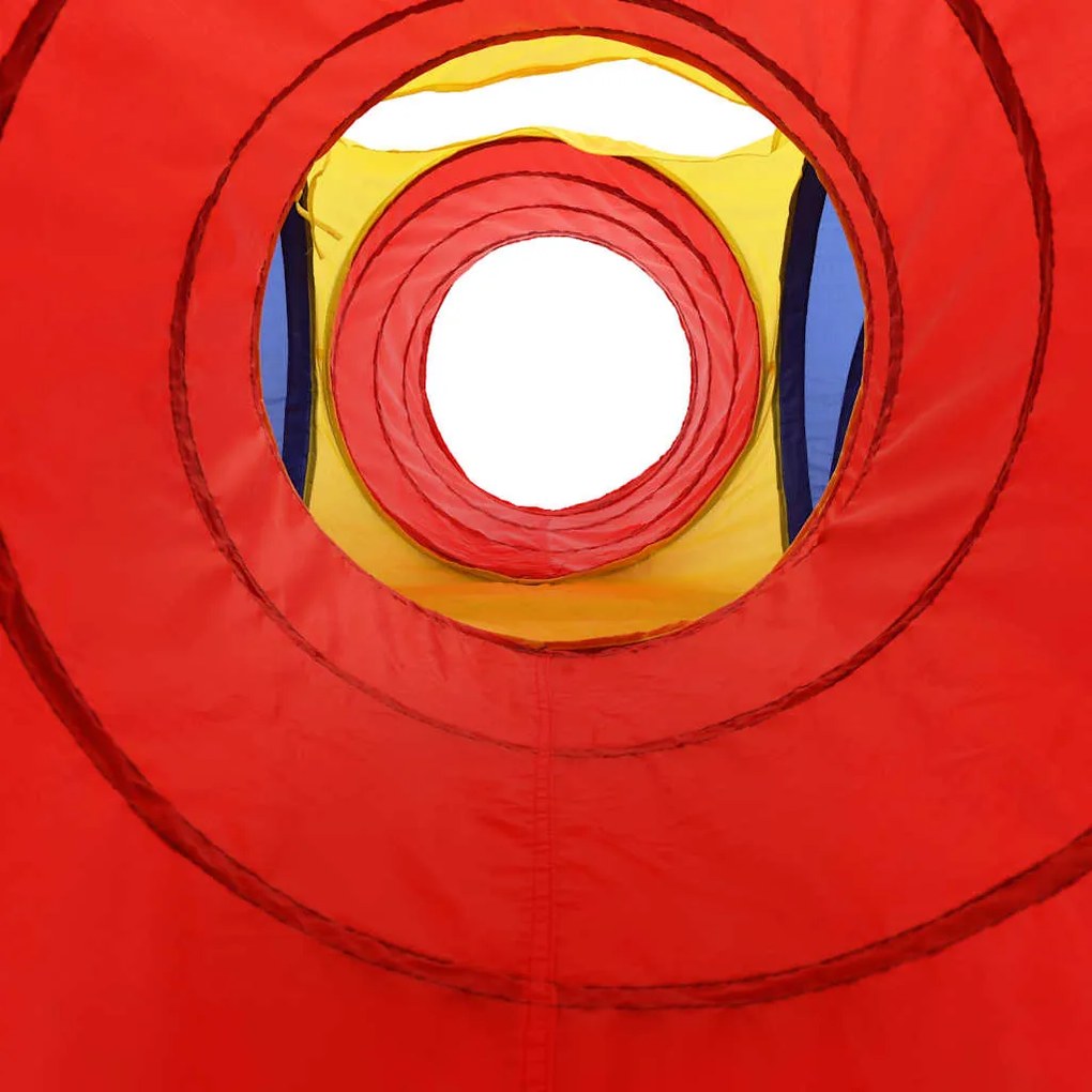 Túnel de brincar infantil c/ 250 bolas multicor