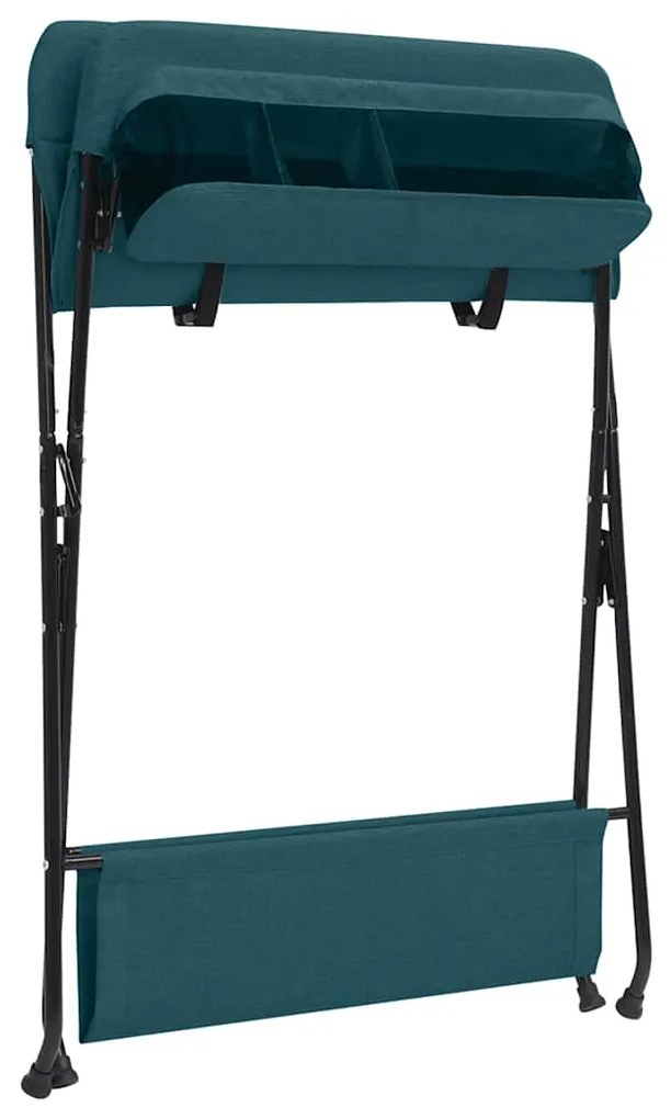 Mesa muda-fraldas ferro verde