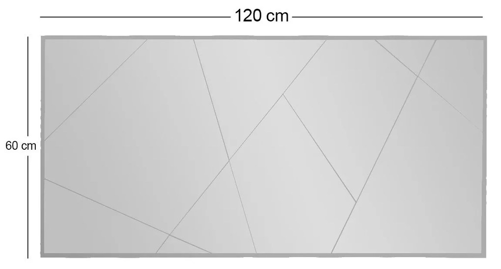 Espelho Eilish – Branco – 60 cm x 120 cm