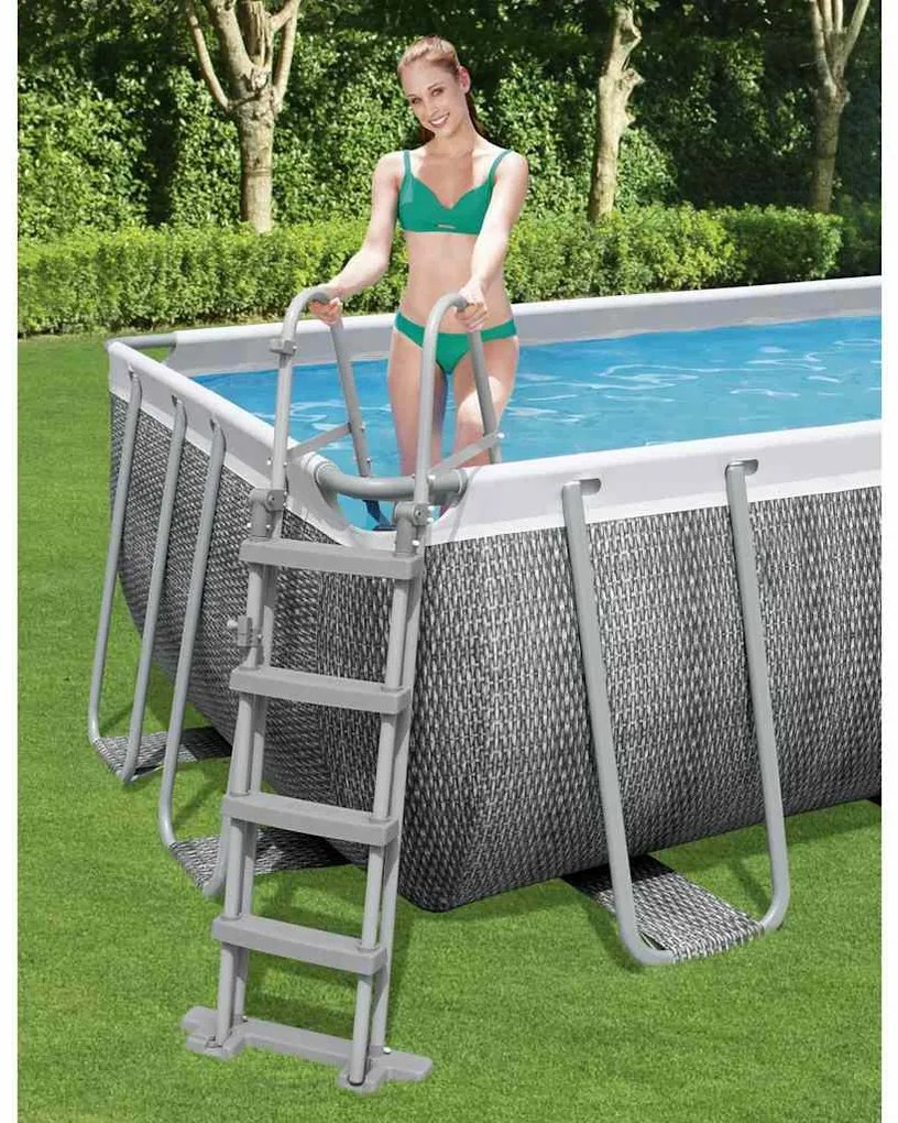 Escada de segurança com 4 degraus Flowclear 122 cm