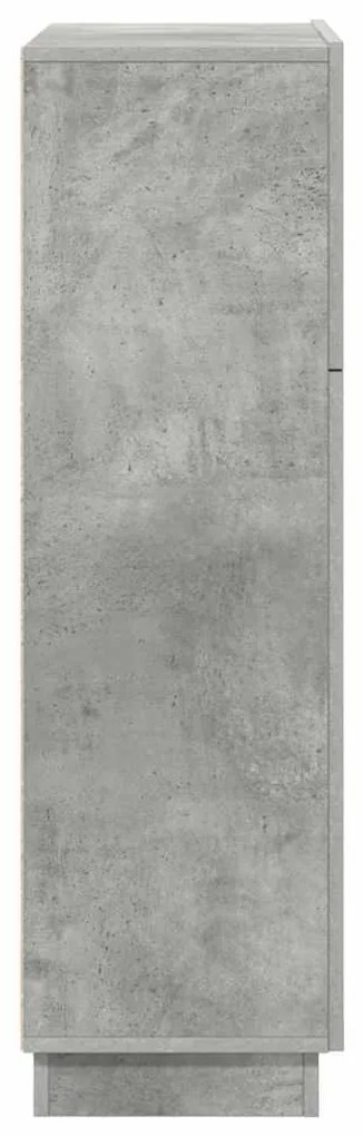 Mesa Cinza Concreto Cinza concreto Madeira engenheirada Padrão