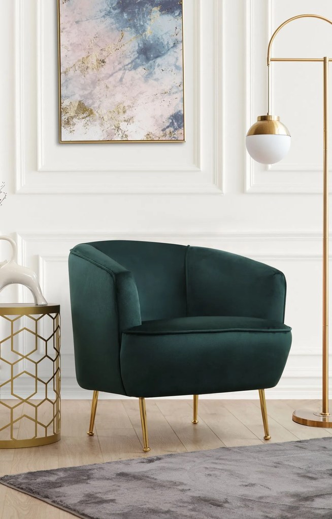 Cadeira Wing Piccoli – Verde – 83x75x72 cm
