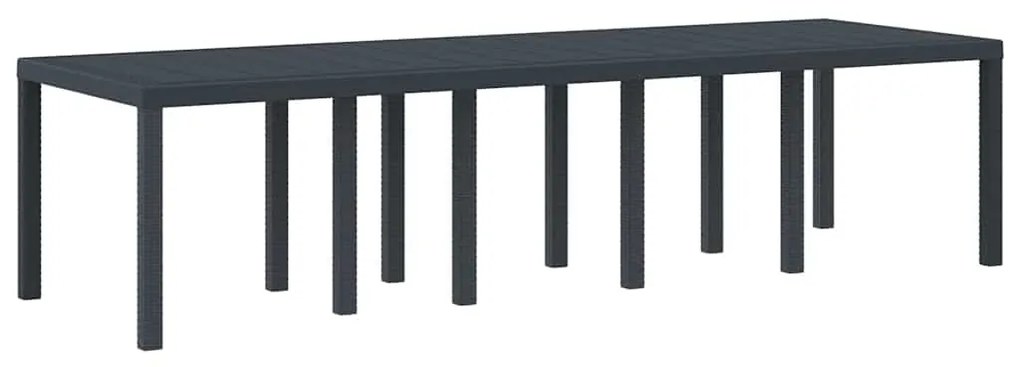 Conjunto de Jantar para Jardim com Almofadas 11 pcs