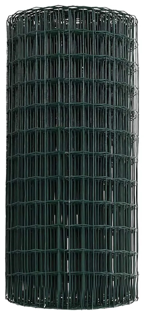 Cerca Euro Verde 0.4x25 m Aço