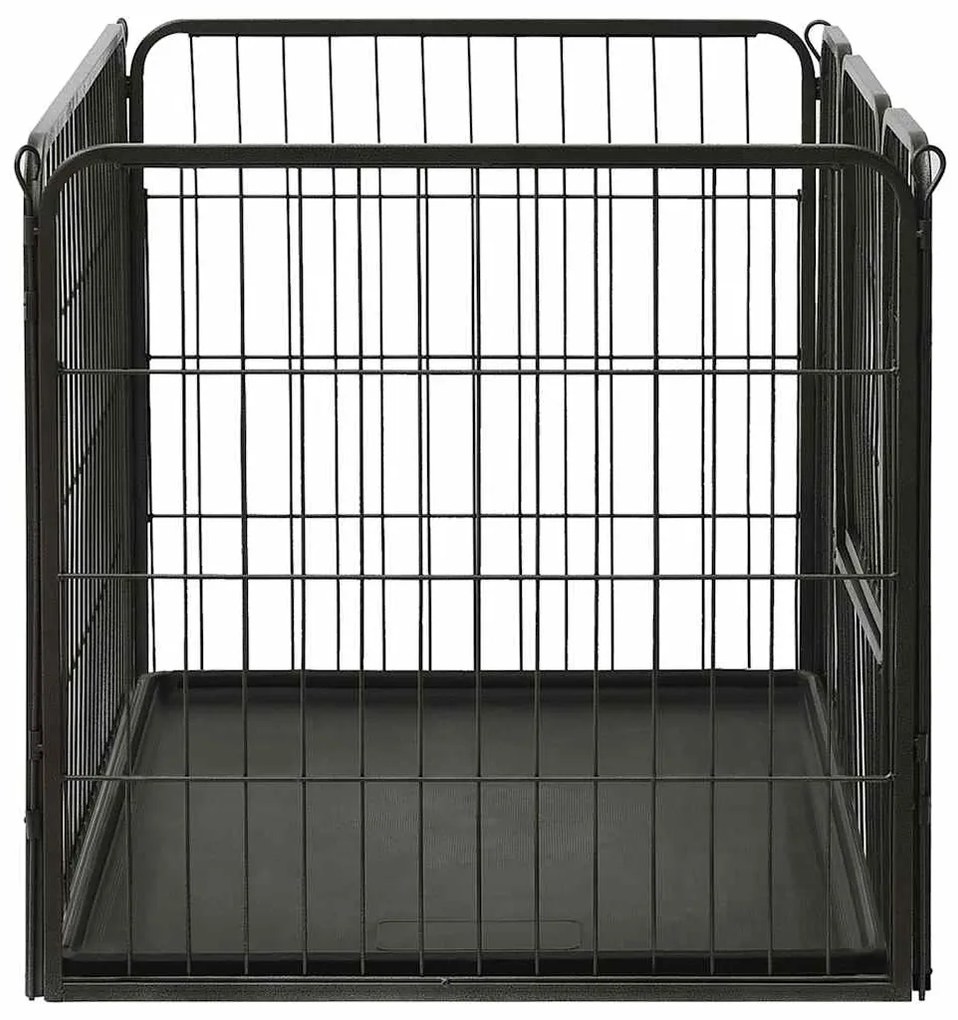 Parque para cãezinhos 91,5x59x61 cm aço