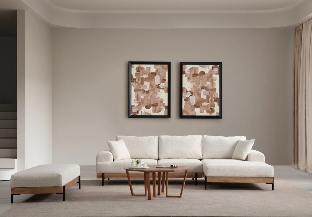 Sofá de Canto Eti – Branco – 280 x 170 cm
