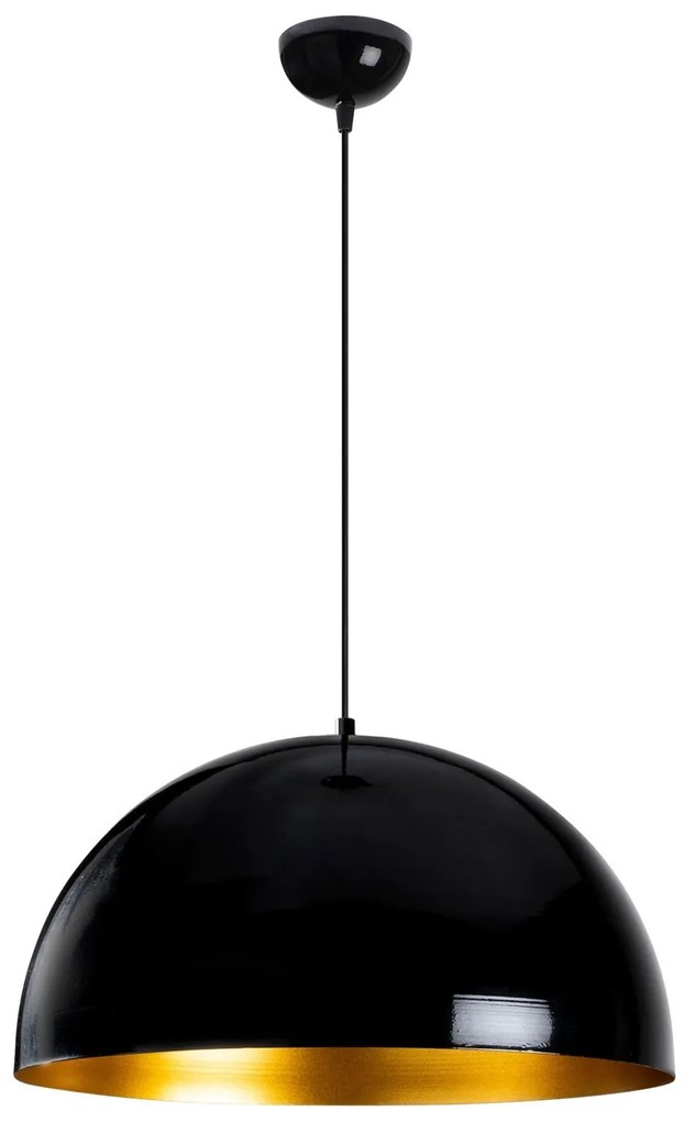 Candeeiro de Teto Berceste – Preto – 50 x 50 cm