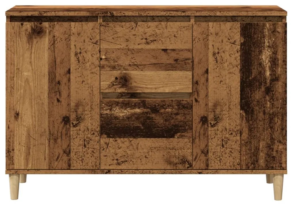 Aparador 102x35x70 cm derivados de madeira madeira velha