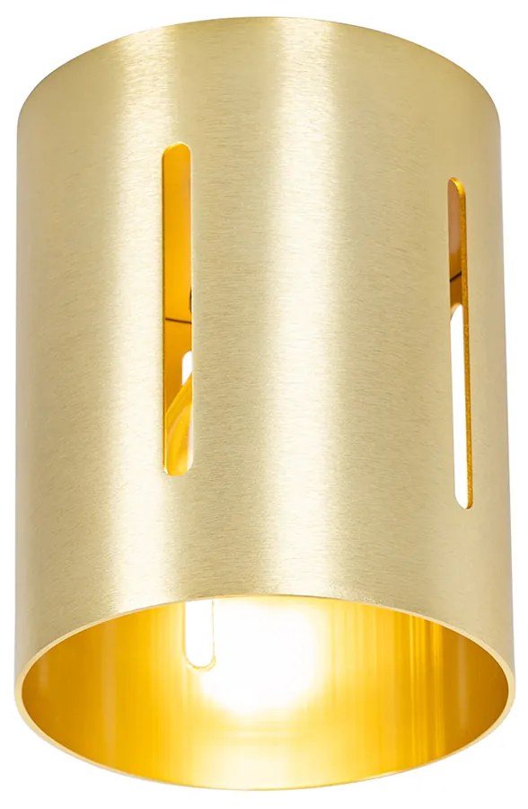 Candeeiro de teto design dourado - Yana Design