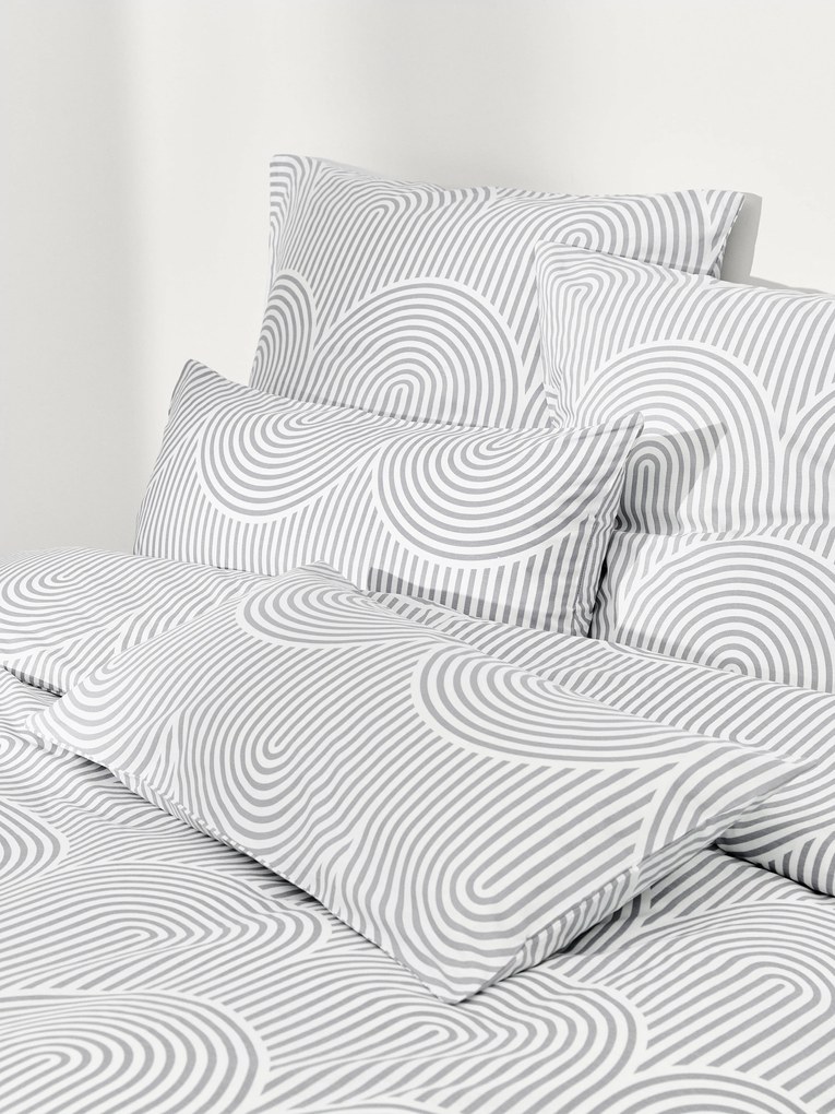 Capa de edredão em algodão Arcs