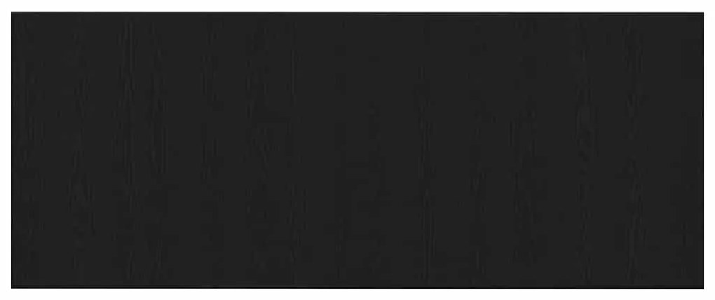 Cabeceira de Cama vidaXL Preto Carvalho 200x1,5x80 cm Madeira Reforçad